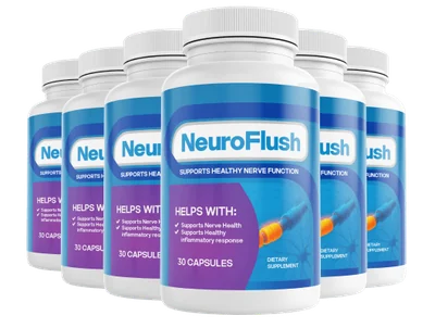 NeuroFlush 6 Bottles package